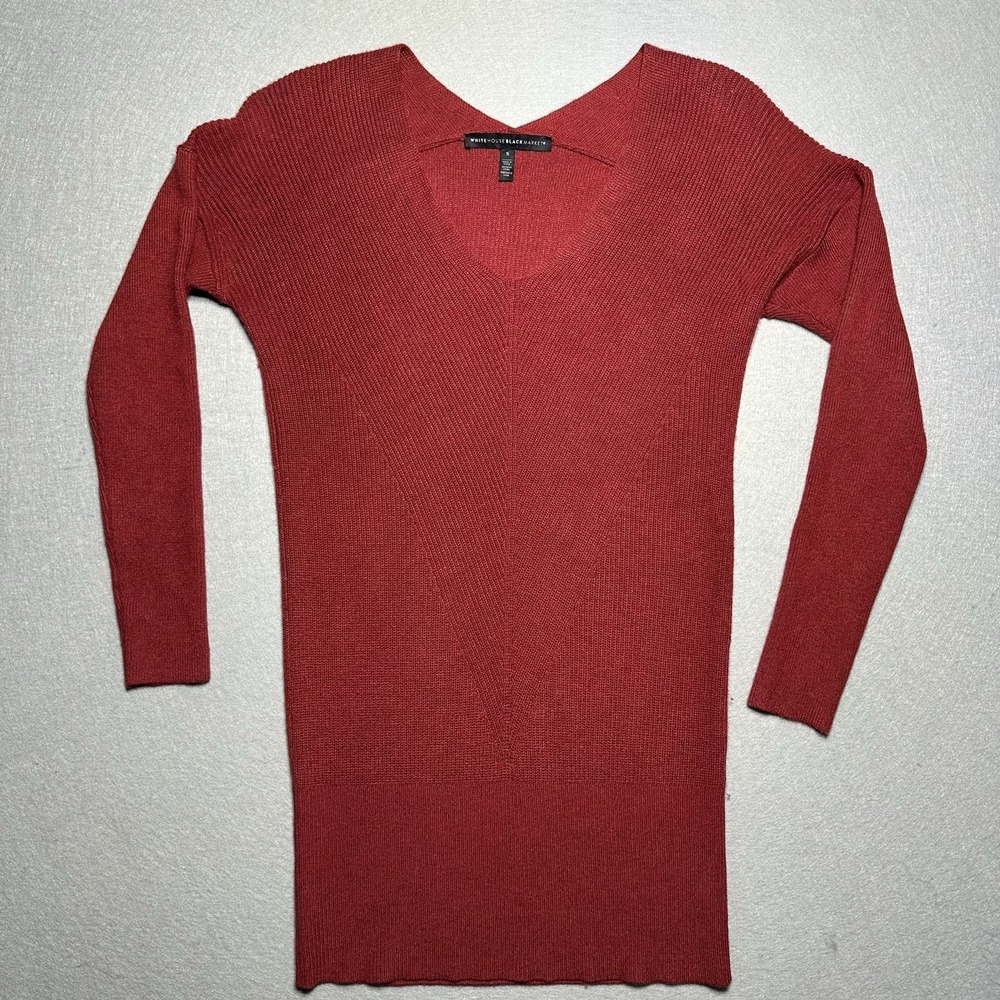 Whitehouse BlackMarket V-neck Pullover Sweater Women's Small
